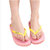 拖鞋 夏季情侣款人字拖鞋A699韩版女士浴室防滑夹脚凉拖鞋lq382(黄色 37)第5张高清大图