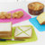 茶花 砧板 厨房用品砧板 彩色方形塑料菜板 加厚案板 06201K第3张高清大图