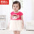 南极人新款夏季女童娃娃头纱纱裙  N974T1815(粉红色 100cm)第2张高清大图