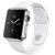 Apple Watch 智能手表（38毫米不锈钢表壳搭配白色运动型表带 MJ302CH/A）第4张高清大图