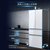 西门子（SIEMENS）462升大容量多门变频冰箱家用 精控恒鲜 多区净味 零度保鲜 玻璃面板 白色 KF72FVA20(白色 KF72FVA20C)第5张高清大图