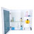 JOMOO九牧 PVC浴室柜镜柜卫浴柜吊柜卫生间洗脸盆洗手台盆柜组合A220系列(粉色 100cm)第3张高清大图