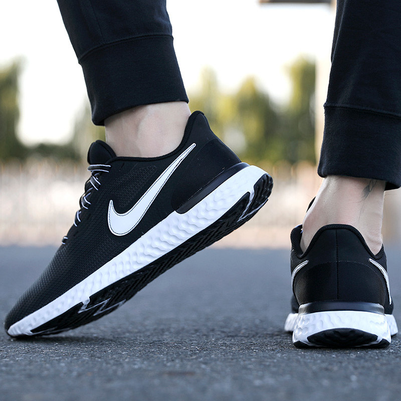 nike耐克跑步鞋男鞋2021新款低帮网面休闲鞋运动鞋cz8591001黑色40