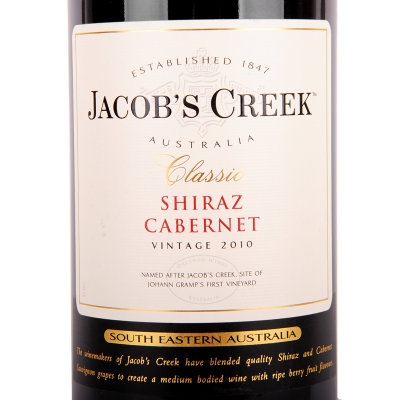 澳大利亚杰卡斯（Jacob's Creek）西拉加本纳干红葡萄酒750ml