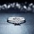 CRD克徕帝珠宝 见证爱 优雅直臂四爪钻戒 求婚结婚钻石戒指 G0687F第4张高清大图