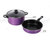 昕尔泰XINERTAI--保温杯系列厨具锅子系列水杯(紫色铁锅两件套)第2张高清大图