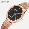 CK(Calvin Klein)Minimal简约系列玫瑰金米兰情侣款男款K3M21621(玫瑰金 钢带)
