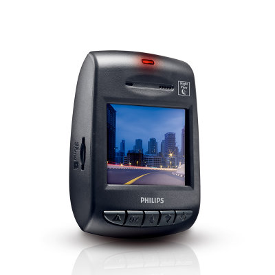 飞利浦专业级汽车行车记录仪 ADR800 全高清1080P 大广角(标配)