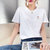 蒂克罗姆笔芯可爱版纯棉T恤T5012(白色 S)第5张高清大图