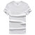 夏装新款战地吉普AFSJEEP纯棉圆领短袖T恤衫6227男士半袖体恤polo(白色 2XL)第5张高清大图