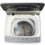 TCL 6公斤 家用波轮 洗衣机全自动 一键脱水（亮灰色）XQB60-21CSP(亮灰色 6公斤)第4张高清大图