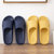 家居拖鞋 男女情侣家用防滑浴室凉拖鞋(黄色 36-37)第2张高清大图
