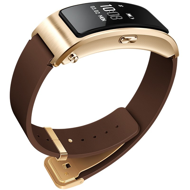 华为huaweib3手环商务版摩卡棕