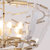 后现代吊灯不锈钢轻奢水晶灯具简约内斜圆形大气客厅卧室水晶吊灯(D800H350 默认)第2张高清大图