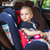 REEBABY isofix接口安全座椅宝宝婴儿0-3-12岁汽车儿童双向安装可坐可躺(潜力灰（安全带款）)第5张高清大图