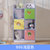 一米色彩儿童书架简易现代小学生书柜卡通幼儿玩具置物架多功能书橱储物柜(906蓝色)第2张高清大图