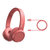 飞利浦（PHILIPS ）TAH4205 无线蓝牙耳机头戴式音乐耳麦 Bass低音安卓手机通用运动(红色)第2张高清大图