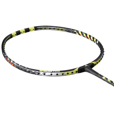 Adidas阿迪达斯羽毛球拍P09单拍全碳素超轻男女初中级碳纤维球拍RK914501黑黄(RK914501黑黄 单只)