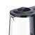 美的（Midea）电水壶 MK-GJ1702玻璃壶身烧水可视全景开盖 清洗无忧上盖可拆高硼硅玻璃材质急速沸腾(黑色)第4张高清大图