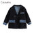 CaldiceKris（中国CK）男童黑牛仔拼接外套CK-TF7162第3张高清大图
