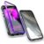 苹果6/6plus手机壳新款磁吸金属玻璃壳 iPhone6s保护套全包防摔手机套 苹果6splus保护壳个性男女款(黑蓝+玻璃 4.7寸适用)第5张高清大图
