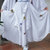 影视古装女白色还珠格格抖音同款香妃衣服含香蒙族飘逸cos秋汉服(白色 XL)第10张高清大图