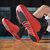 【迈凯恩轻奢品牌】AJ12篮球鞋大码透气防滑耐磨减震学生运动会响水泥地克星高帮战靴(黑红 40)第5张高清大图