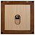 汉时(Hense）欧式创意实木雕刻装饰挂钟中式客厅静音石英时钟HW80(橡木24寸)第4张高清大图