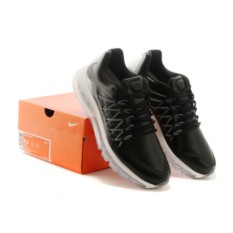 耐克男鞋nikemax全掌气垫跑步鞋真皮面运动鞋休闲鞋跑鞋气垫鞋耐克鞋