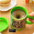 乾越 自动搅拌咖啡杯 懒人泡咖啡杯 创意奶茶杯 带盖电动懒人咖啡杯(绿色)第2张高清大图
