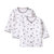 小米米minimoto婴儿宝宝棉圆领上衣儿童打底内衣睡衣家居服(灰色-开肩上衣 100cm（2-3岁）)第2张高清大图
