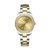 宝柏士（BLWRX）超薄夜光BL126300钢壳钢带女款手表(间金条钉贝面)第2张高清大图