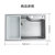 九牧(JOMOO)厨房不锈钢抗油单双槽疏油易洁抗刮耐磨洗菜盆06221(3)第5张高清大图