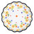 釉下彩盘子家用2021新款网红陶瓷菜盘创意好看的餐具套装家用组合(花萤马克杯 默认版本)第5张高清大图