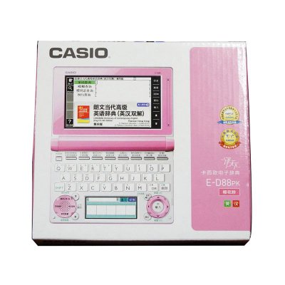 卡西欧（casio）E-D88PK英汉电子辞典（樱花粉）