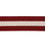 BALLY 巴利 男士红色+米色织物+牛皮卡扣腰带 TEONIS 35 M/656(红色 100码)第5张高清大图