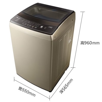 小天鹅(LittleSwan) TB90-1368WG 9公斤 波轮 洗衣机 摩卡金 喷瀑水流 wifi智能控制