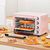 美的（Midea）电烤箱 35L黄金容积 创新隔热面板 70-230℃广域控温 PT3502(粉色 热销)第5张高清大图