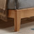 恒兴达 北欧全实木床1.8米卧室橡胶木家具储物床1.5米双人床(1.5*2米原木色 床+床头柜*1)第5张高清大图
