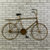 莎芮 田园复古铁艺自行车壁挂时钟酒吧咖啡厅墙饰壁挂家居钟表装饰挂件(彩色自行车挂钟1009B款)第3张高清大图