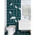 俊采云JCY-Rt77复古墨绿瓷砖艺术花砖地砖300*300卫生间厨房背景墙地砖（单位：平米）(默认)第5张高清大图