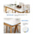 匠林家私北欧实木餐桌椅组合家用长方形饭桌现代简约小户型餐桌子(黑色 80cm)第3张高清大图