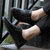 新款米斯康单鞋日常休闲皮鞋男鞋子男士休闲鞋牛皮男式皮鞋2105-4(黑色)第5张高清大图