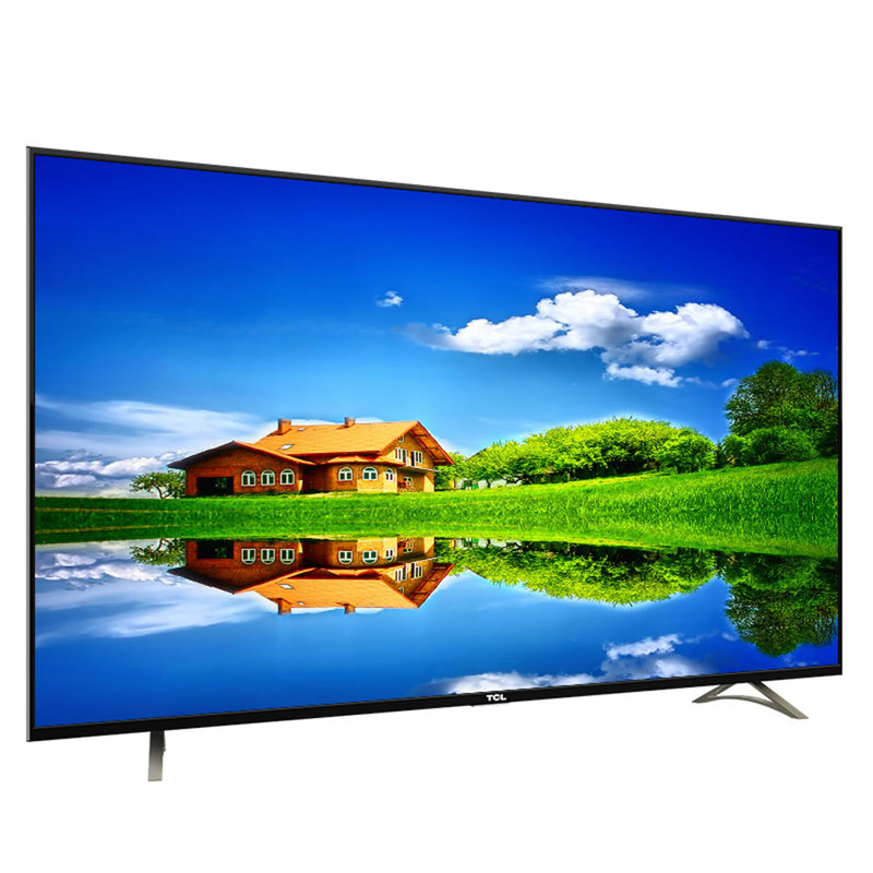 tcld65a620u65英寸观影王真4k超高清安卓智能led液晶电视机黑