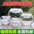 水培植物玻璃生态鱼缸绿萝花盆办公桌面加厚大号鱼缸透明器皿花瓶(18D台球【送篮子】)第2张高清大图