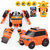 变形汽车飞机机器人玩具带发射器车模型手办拼装套装儿童男孩玩具(333-17)第2张高清大图