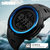 Outdoor Sport Digital watch 50m Waterproof Alarm 运动手表(All-Black)第4张高清大图