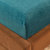 牛奶绒单品床笠冬季保暖纯色法兰绒床垫保护套固定防滑全包裹床罩(宝石蓝)第6张高清大图