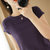 2021夏季新款新款女士套头打底衫时尚百搭纯棉针织T恤提花短袖(紫罗兰 XL)第3张高清大图