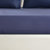 宜恋床笠床单  防滑床垫保护套 双人被单床罩 素色简约风(藏青色 床单)第3张高清大图